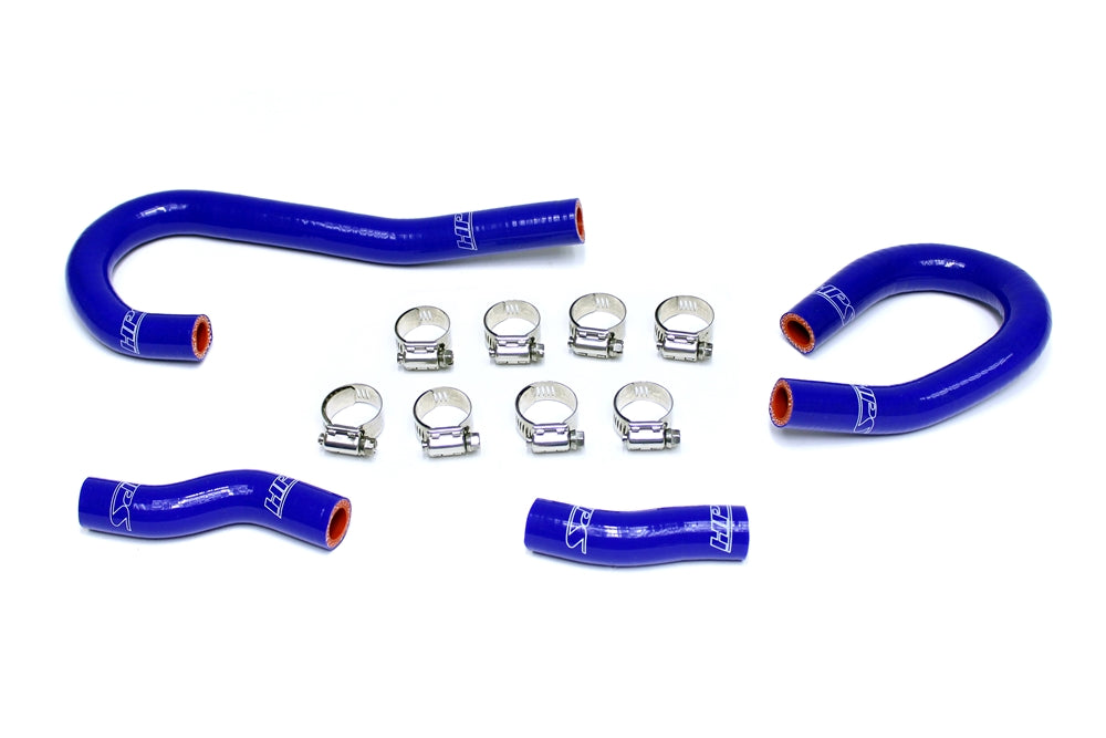 HPS Performance HPS Blue Reinforced Silicone Heater Hose Kit Coolant Jeep 12-15 Grand