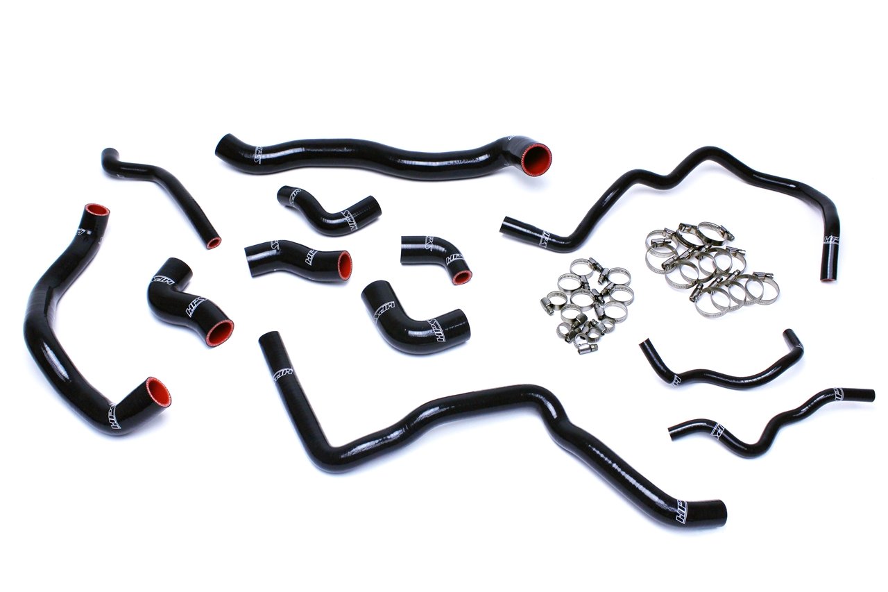 HPS Silicone Radiator + Heater Coolant Hose Kit Volkswagen 2006-2008 Jetta 2.0T Turbo FSI