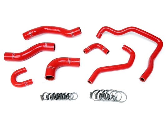 HPS Reinforced Red Silicone Radiator + Heater Hose Kit Coolant Toyota 89-95 Pickup 22RE