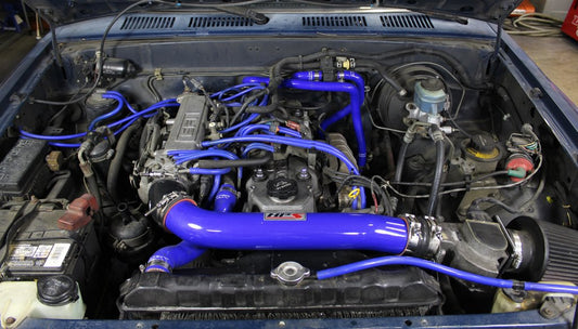 HPS Reinforced Red Silicone Radiator + Heater Hose Kit Coolant Toyota 89-95 Pickup 22RE