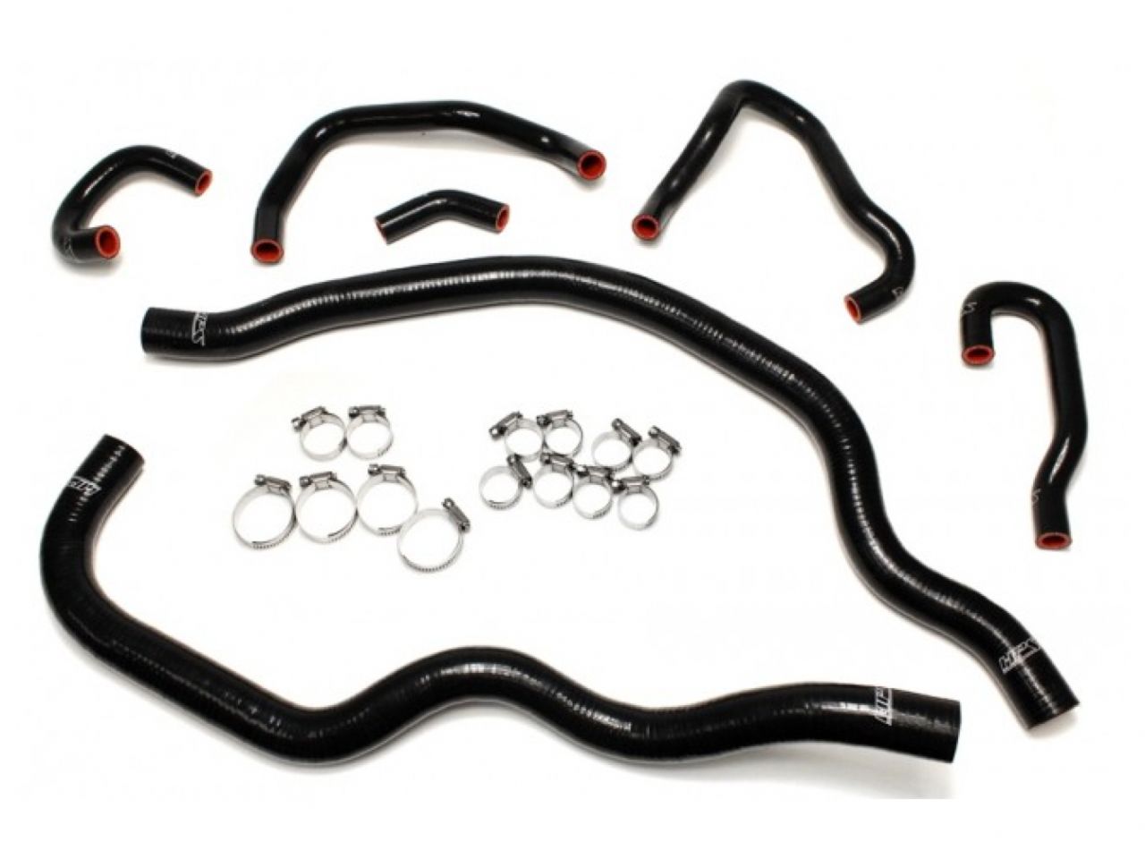 HPS Performance HPS Black Reinforced Silicone Radiator and Heater Hose Kit — 0NTCG