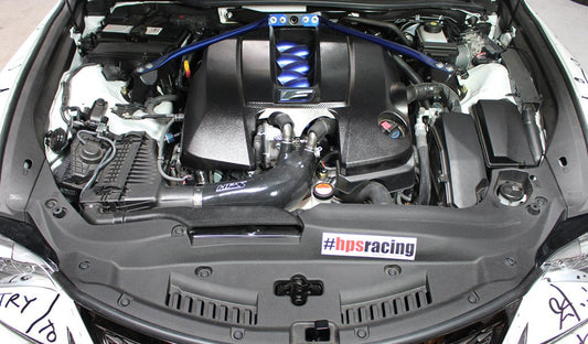 HPS Performance HPS Silicone Air Intake Kit Post MAF Hose Lexus 2016-2020 GS F V8 5.0L
