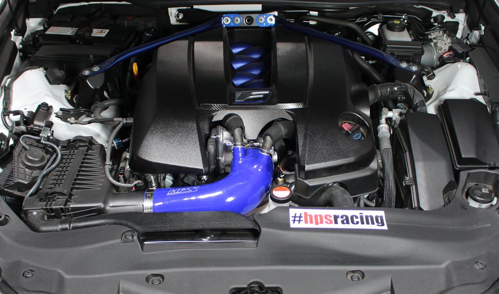 HPS Performance HPS Silicone Air Intake Kit Post MAF Hose Lexus 2016-2020 GS F V8 5.0L