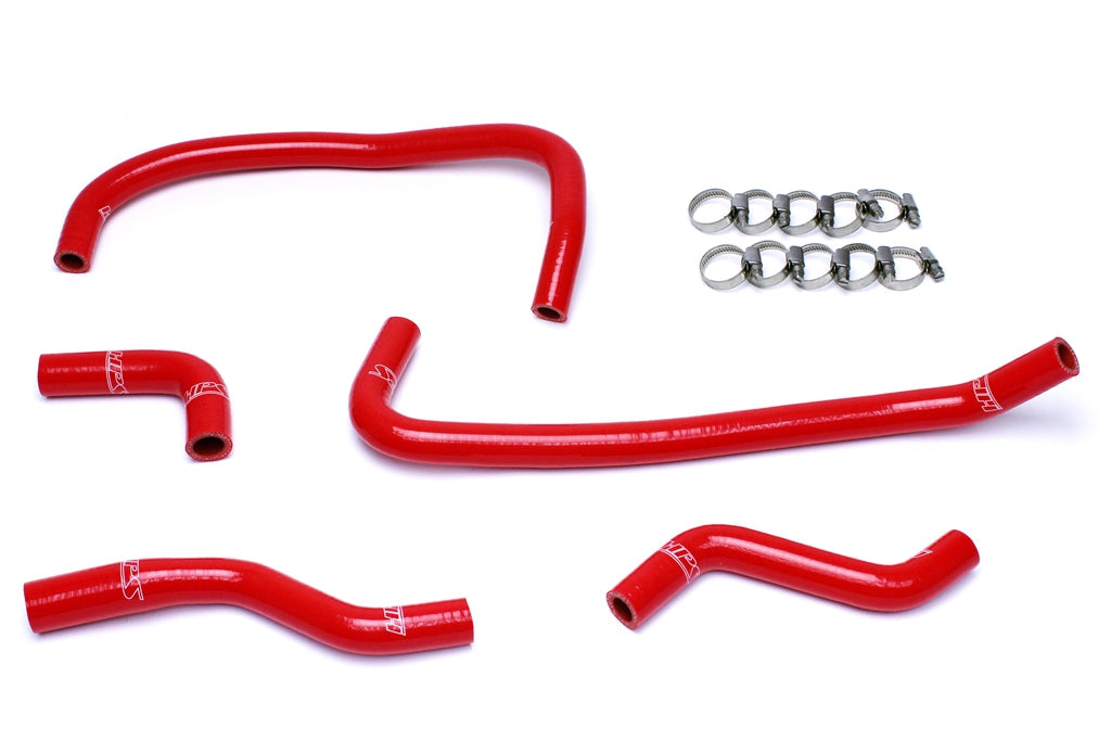 HPS Performance HPS Reinforced Red Silicone heater Hose Kit Coolant Dodge 13-14 Viper