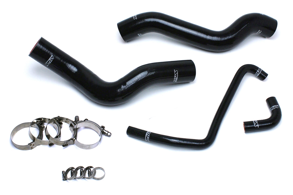 HPS Performance HPS Reinforced Black Silicone Radiator Hose Kit Coolant Dodge 13-14 Viper