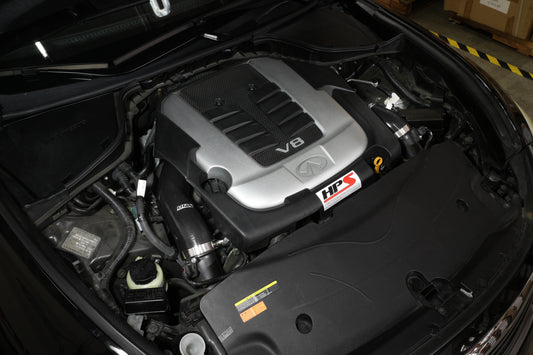 HPS Performance HPS Silicone Post MAF Air Intake Hose Kit Infiniti 11-13 M56 5.6L V8
