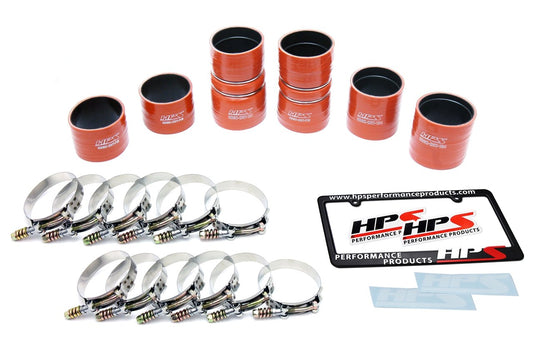 HPS High Temp Reinforced Silicone Intercooler Hose Boots Kit Ford Late 1999 — 0NT96