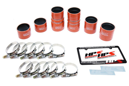 HPS High Temp Reinforced Silicone Intercooler Hose Boots Kit Ford Late 1999