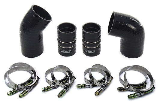 HPS Performance HPS High Temp Aramid Reinforced Silicone Intercooler Hose Boots Kit Chevy 2004.5 - 2005 Silverado 3500 HD 6.6L Duramax LLY Diesel
