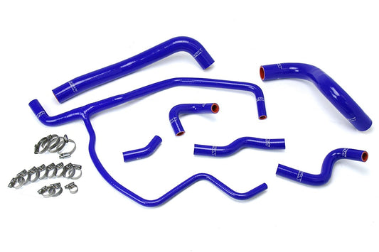 HPS Blue Reinforced Silicone Radiator + Heater Hose Kit Coolant Dodge 11-17 Challenger