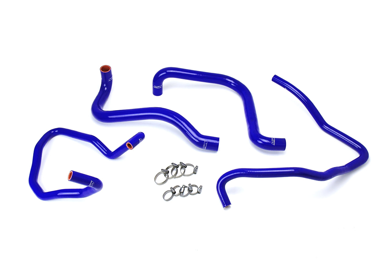 HPS Performance HPS Blue Reinforced Silicone Radiator + Heater Hose Kit Jeep 03-06