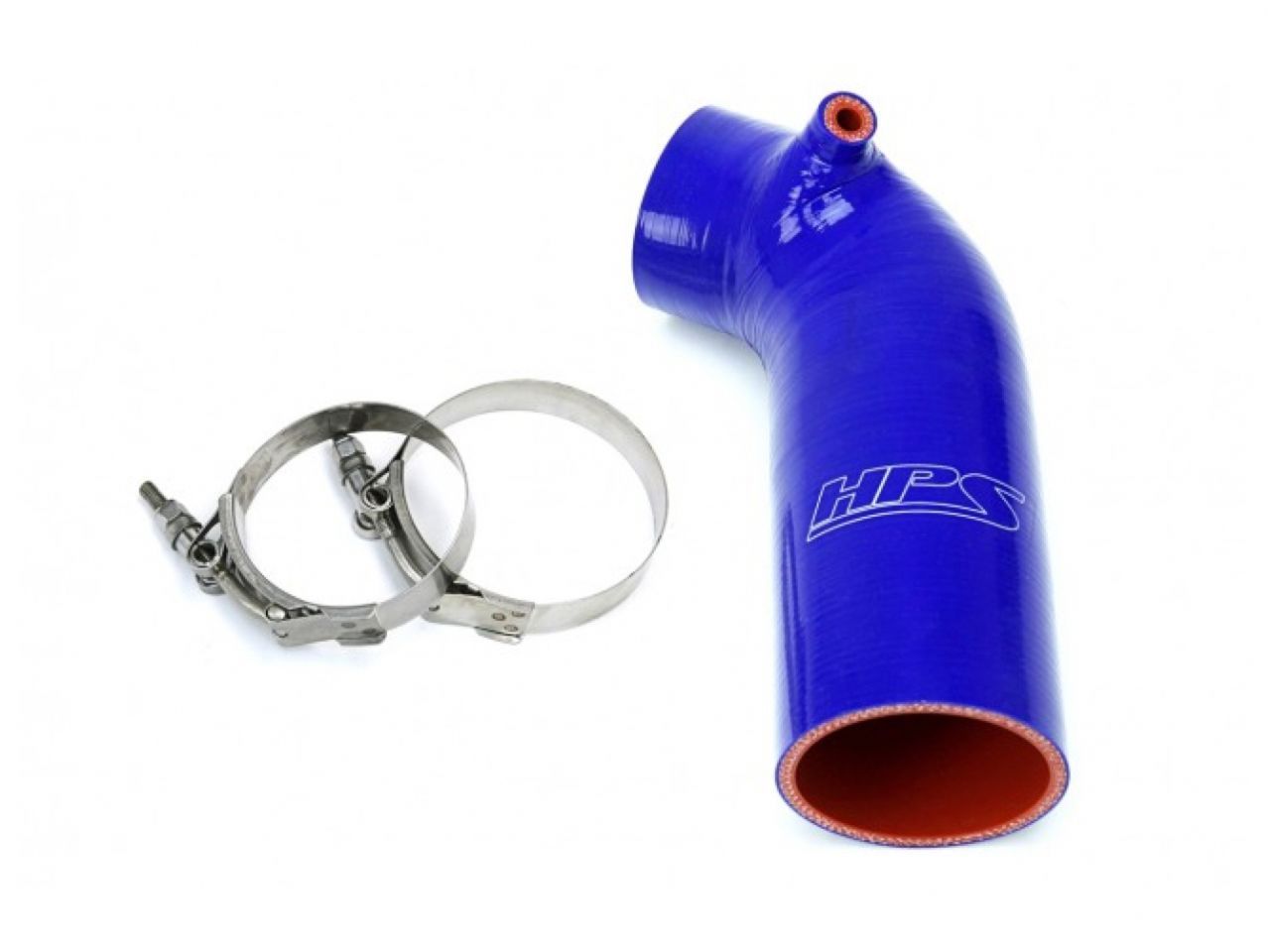 HPS Performance HPS Blue Silicone Post MAF Air Intake Hose Kit Honda 16-17 Civic 10th Gen