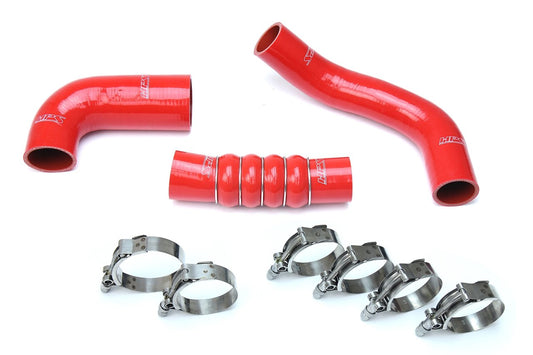 HPS Red Reinforced Silicone Intercooler Hose Kit Honda 17-18 Civic Si 1.5L Turbo
