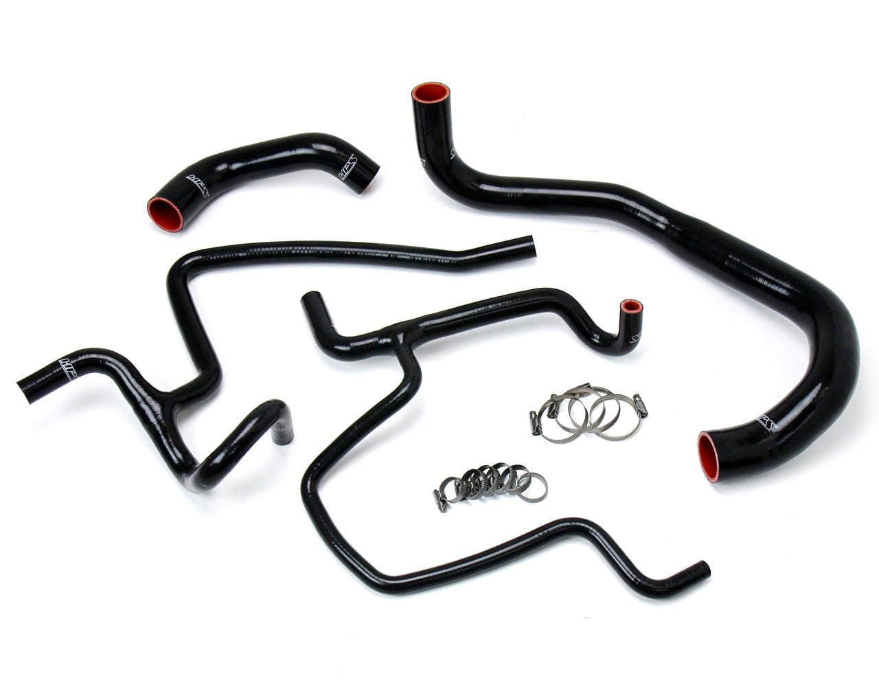 HPS Black Reinforced Silicone Radiator + Heater Hose Kit Coolant Dodge 11-18 Challenger
