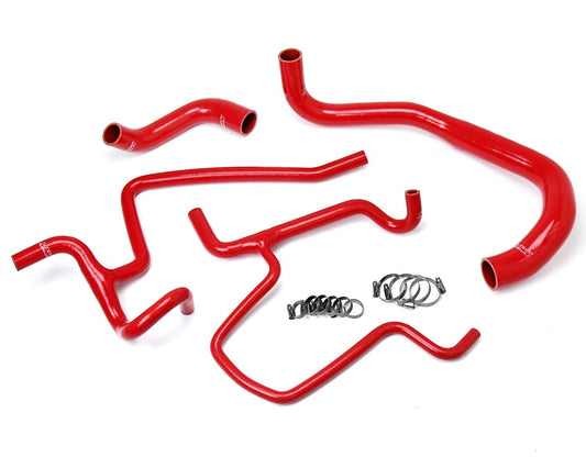 HPS Red Reinforced Silicone Radiator + Heater Hose Kit Coolant Dodge 11-18 Challenger