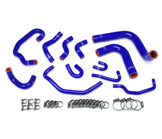 HPS Reinforced Blue Silicone Radiator + Heater Hose Kit Coolant Toyota 93-95 Pickup 3.0L