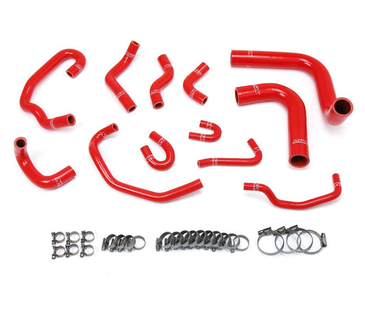 HPS Reinforced Red Silicone Radiator + Heater Hose Kit Coolant Toyota 93-95 4Runner 3.0L