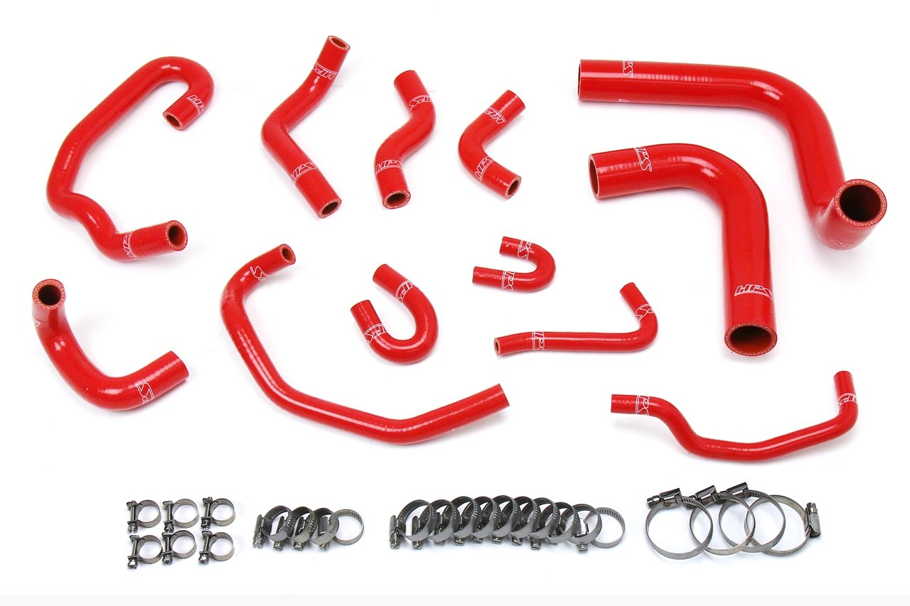 HPS Performance HPS Silicone Radiator + Heater Coolant Hose Kit Toyota 1993-1995 Pickup