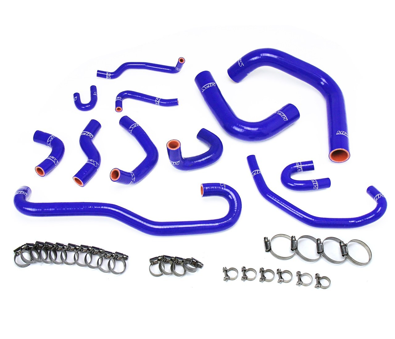 HPS Reinforced Blue Silicone Radiator + Heater Hose Kit Coolant Toyota 89-92 4Runner 3.0L