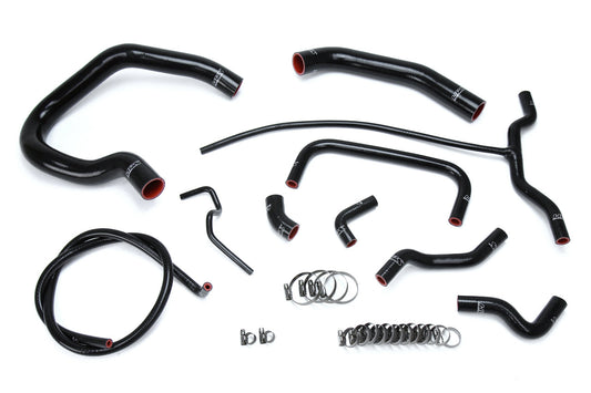 HPS Performance HPS Reinforced Black Silicone Radiator + Heater Hose Kit Coolant Ford
