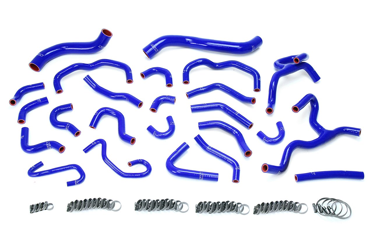 HPS Silicone Radiator + Heater Coolant Hose Kit Toyota 2008-2016 Land Cruiser 5.7L V8