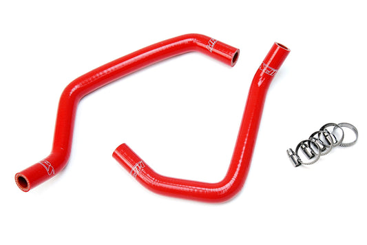 HPS Performance HPS Red Reinforced Silicone Heater Hose Kit Coolant Toyota 07-11 Tundra