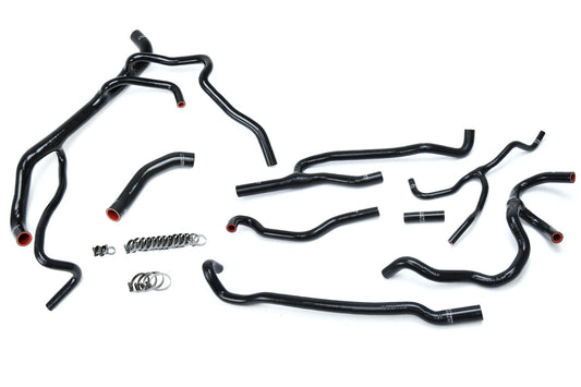 HPS Performance Products HPS Black Reinforced Silicone Radiator + Heater Hose Kit Coolant