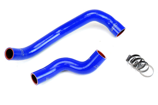 HPS Performance Products HPS Blue Reinforced Silicone Radiator Hose Kit Coolant — 1K82G