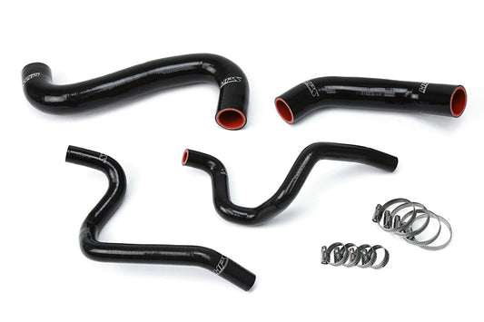 HPS Performance HPS Black Reinforced Silicone Radiator + Heater Hose Kit Subaru 2002