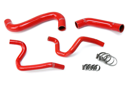 HPS Performance HPS Red Reinforced Silicone Radiator + Heater Hose Kit Subaru 2002