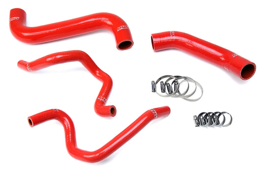 HPS Performance HPS Red Reinforced Silicone Radiator + Heater Hose Kit Subaru 2003