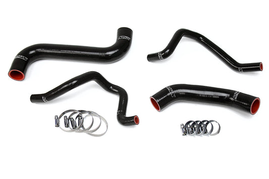HPS Performance HPS Black Reinforced Silicone Radiator + Heater Hose Kit Subaru 2004-2005