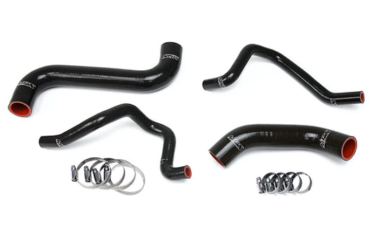 HPS Performance HPS Black Reinforced Silicone Radiator + Heater Hose Kit Subaru 2006-2007
