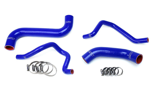 HPS Performance HPS Blue Reinforced Silicone Radiator + Heater Hose Kit Subaru 2006-2007