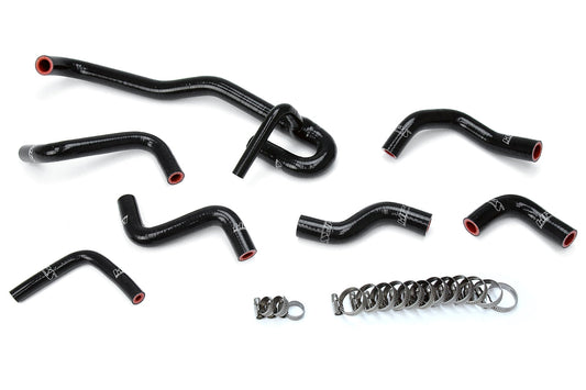 HPS Performance HPS Silicone Heater Coolant Hose Kit Toyota 1990-1991 4Runner 3.0L V6 with Rear Heater Left Hand Drive, 57-2190