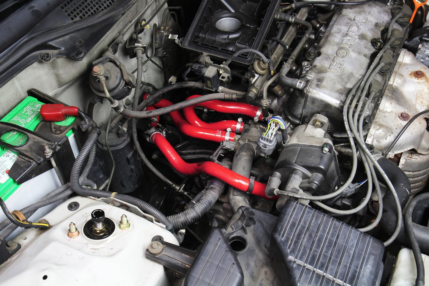 HPS Performance HPS Silicone Heater Coolant Hose Kit 1996-2000 Honda Civic CX DX LX 1.6L