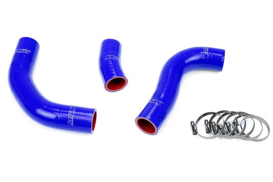 HPS Performance HPS Reinforced Blue Silicone Radiator Hose Kit Coolant Toyota 88-90 Land