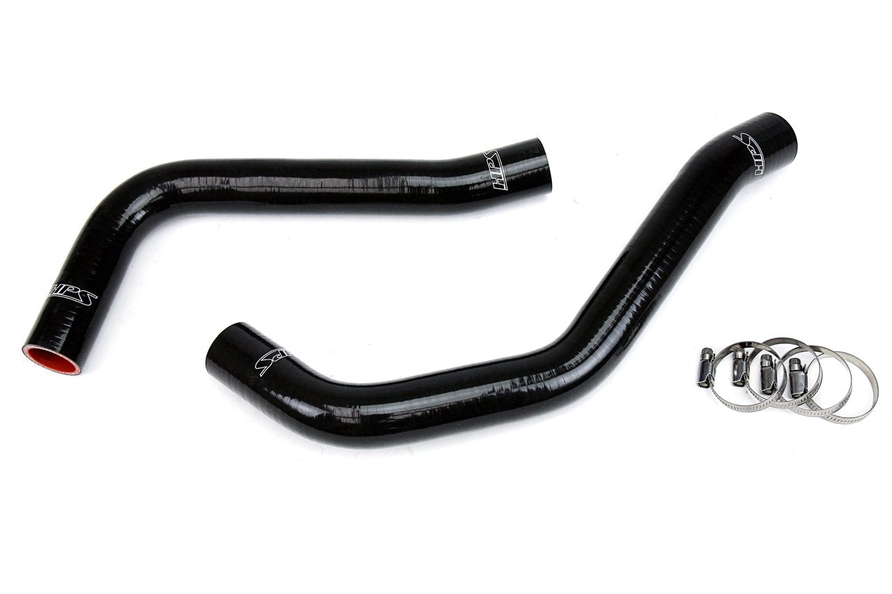 HPS Performance HPS Reinforced Black Silicone Radiator Hose Kit Coolant Toyota 03-09