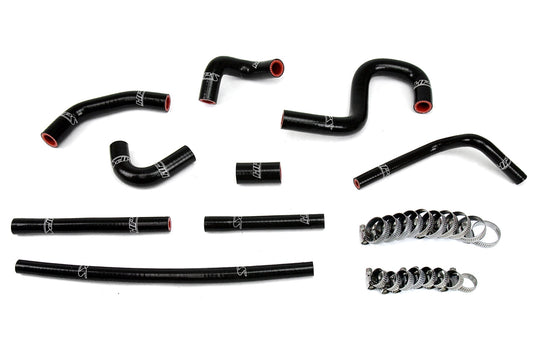 HPS Performance HPS Reinforced Black Silicone Heater Hose Kit Coolant Toyota 96-02 — 1K84Q