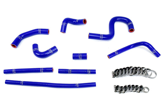 HPS Performance HPS Reinforced Blue Silicone Heater Hose Kit Coolant Toyota 96-02 — 1K84N