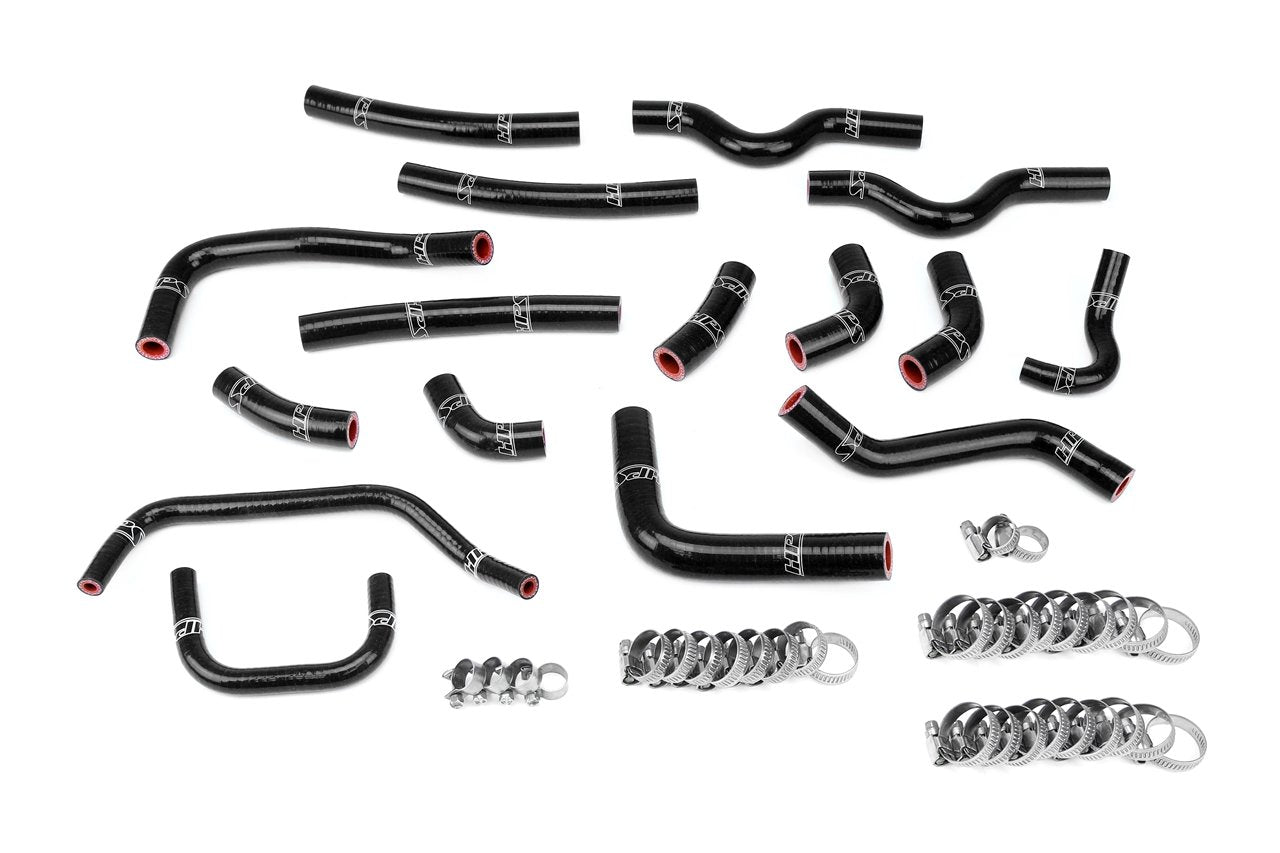 HPS Silicone Heater Coolant Hose Kit Complete 16pcs Set, Toyota 03-07 Land Cruiser 4.7L