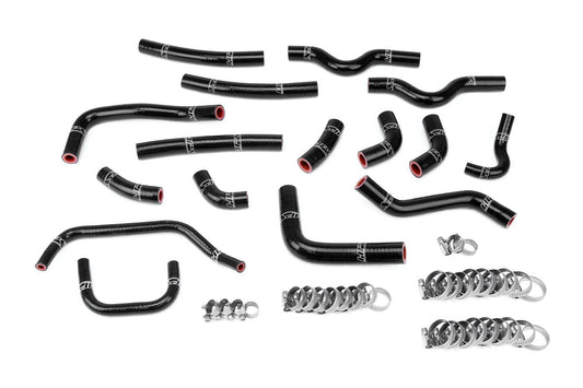 HPS Silicone Heater Coolant Hose Kit Complete 16pcs Set, Toyota 03-07 Land Cruiser 4.7L