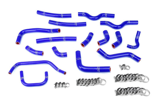 HPS Silicone Heater Coolant Hose Kit Complete 16pcs Set, Toyota 03-07 Land Cruiser 4.7L