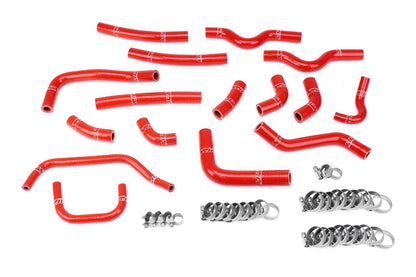 HPS Performance HPS Silicone Heater Coolant Hose Kit Complete 16pcs Set