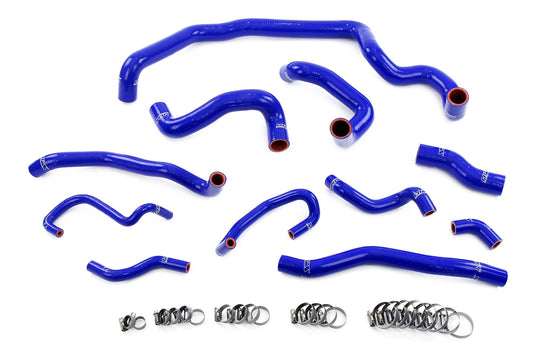HPS Performance HPS Silicone Radiator, Heater, Water Pump, and Expansion Tank Coolant Hose Kit Mini 07-15 Cooper 1.6L Turbo Manual Trans.