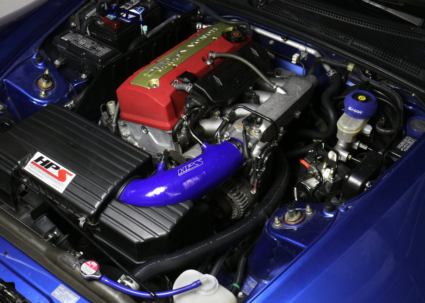 HPS Performance HPS Silicone Air Intake Kit Post MAF Hose Honda 2006-2009 S2000 AP2 2.2L