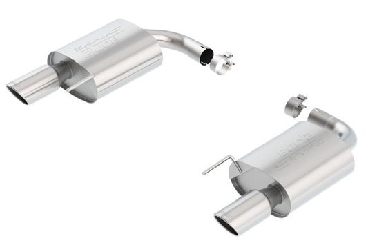Borla S-Type Rear Section 15-17 Ford Mustang GT 5.0L V8 MT/AT 2.5in pipe 4in tip 11887