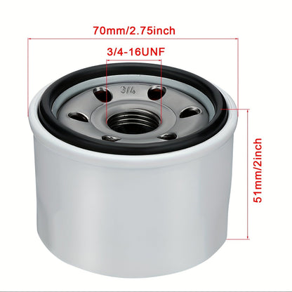 Oil Filter for MTD 4P90MUB 4P90MUA 9X90HU — Replaces 751-12690