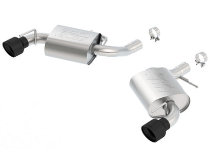 Borla 2016 Chevy Camaro SS V8 AT/MT ATAK Rear Section Exhaust w/o NPP Valves Ceramic Black 11923CB