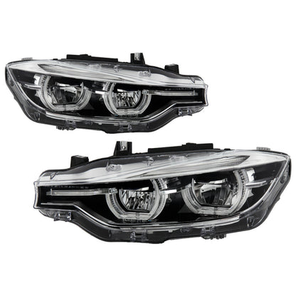 SPYDER BMW F30 3 Series 4Dr LED Projector Headlights Chrome PRO-JH-BF3012H-4D-LED-C 9948534